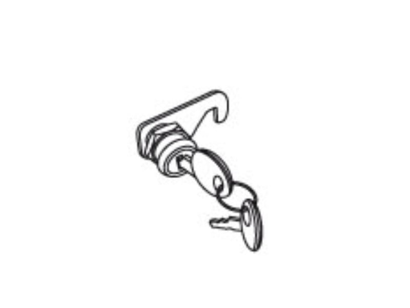 SHAD Motorcycle ATV80 Replacement Lock And Key