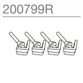 SHAD Motorcycle SH49 / SH50 / SH58X / SH59X Replacement Rubber Lid Stop