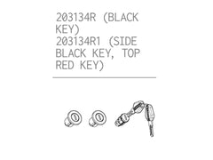 SHAD Motorcycle Premium Lock And Black Key System Triple