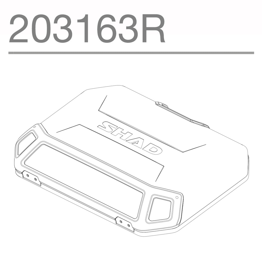SHAD Motorcycle Terra TR36 / TR47 Replacement Cover