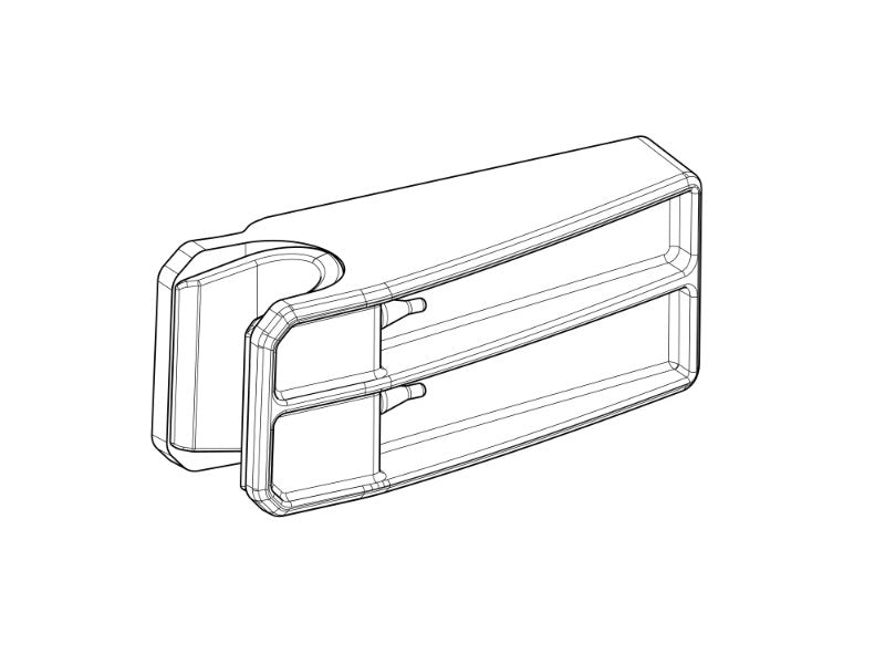 SHAD Motorcycle SH38X Pannier Foot (Single)