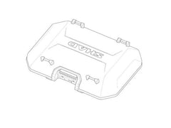 SHAD Motorcycle Black Aluminium Cover for Terra Top Box TR37/ TR48