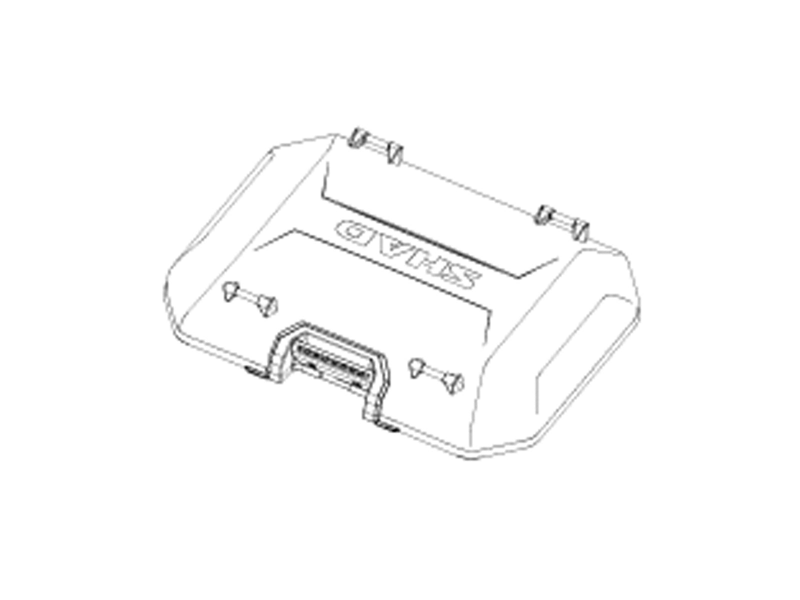 SHAD Motorcycle Aluminium Cover Terra TR55