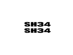 SHAD Motorcycle SH34 Replacement Sticker