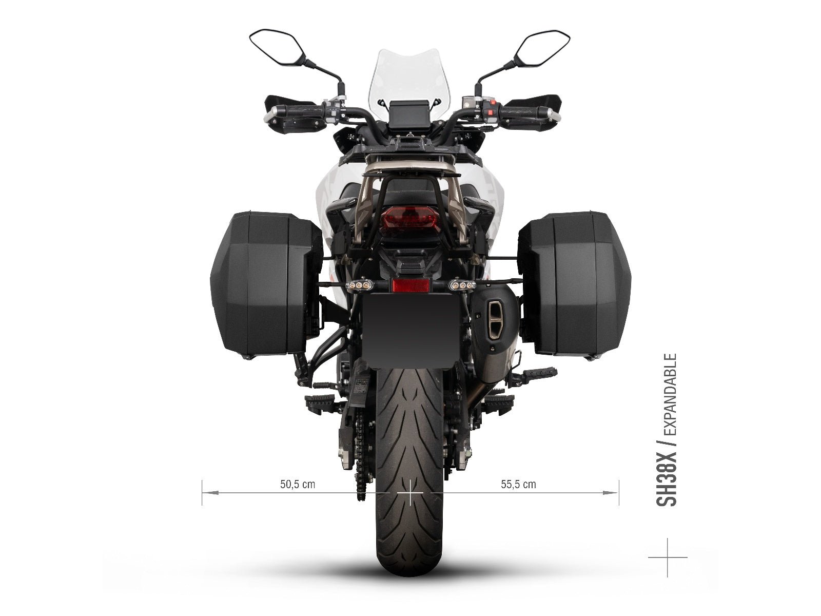 SHAD Motorcycle 3P Pannier Fitting Kit for Benelli TRK 702 (2023-2025)
