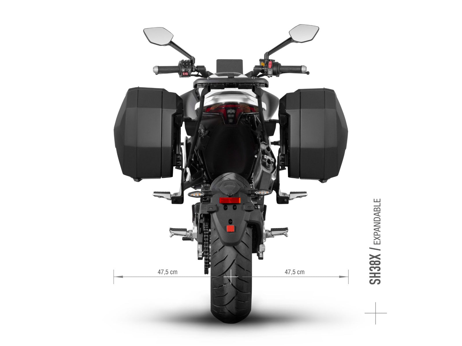 SHAD Motorcycle 3P Pannier Fitting Kit for CF Moto 800NK Sport (2023-2025)