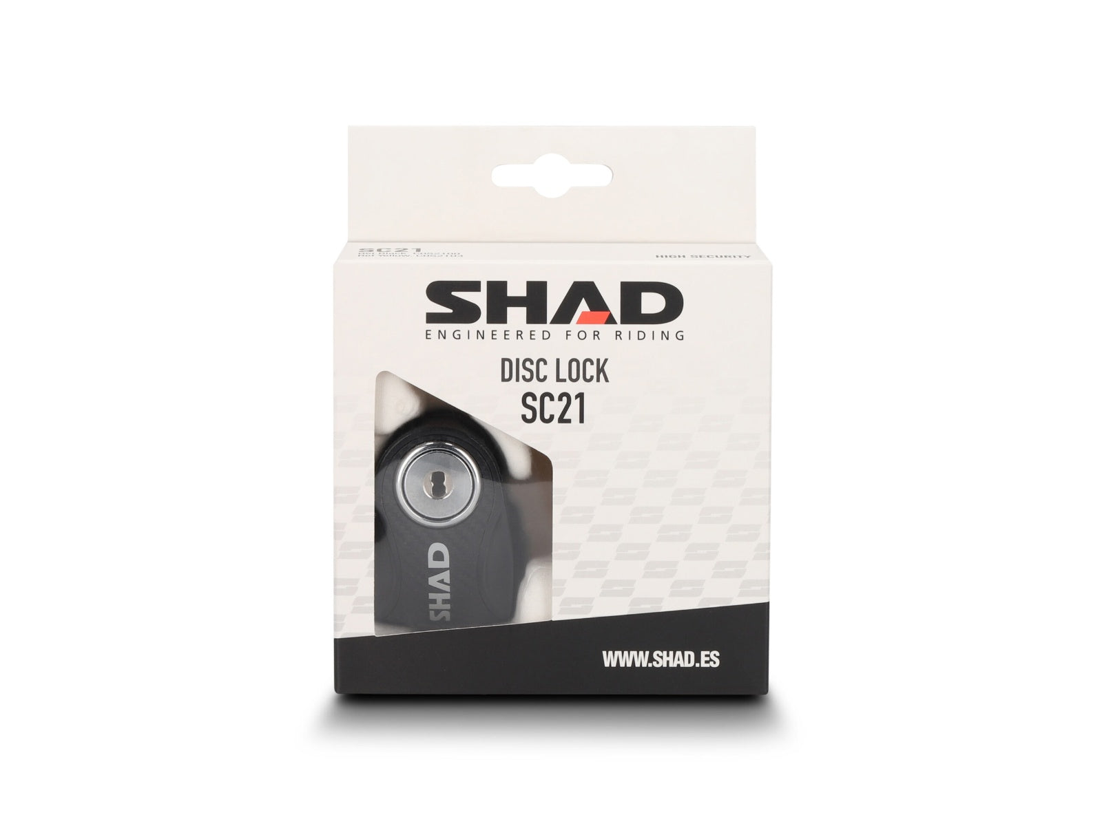 SHAD Motorcycle SC21 Disc Lock - Black
