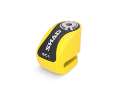 SHAD Motorcycle SC21 Disc Lock - Yellow