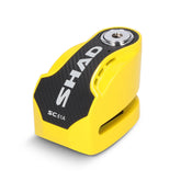 SHAD Motorcycle SC61A Disc Lock - Yellow