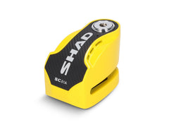 SHAD Motorcycle SC61A Disc Lock - Yellow