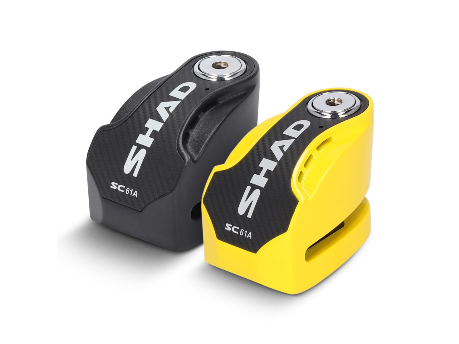SHAD Motorcycle SC61A Disc Lock - Yellow