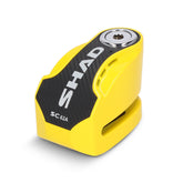 SHAD Motorcycle SC62A Disc Lock - Yellow