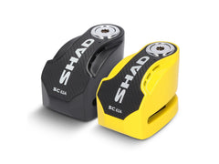 SHAD Motorcycle SC62A Disc Lock - Yellow