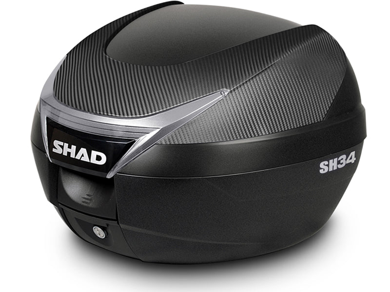 SHAD Motorcycle SH34 Top Box - Carbon