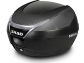 SHAD Motorcycle SH34 Top Box - Carbon