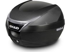SHAD Motorcycle SH34 Top Box - Carbon