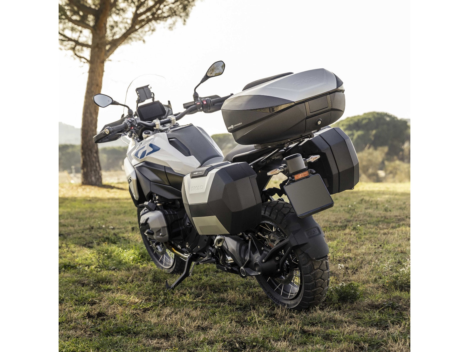 SHAD Motorcycle SH38X Expandable Panniers - Carbon