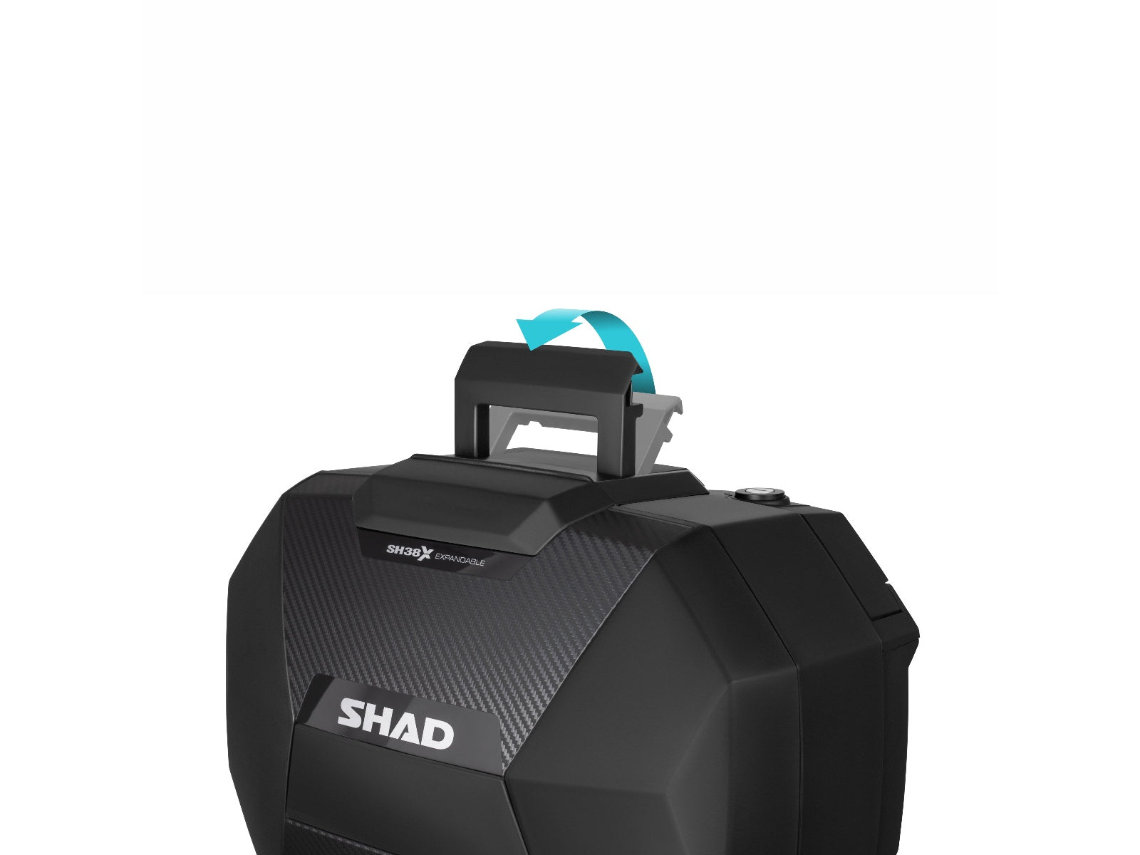 SHAD Motorcycle SH38X Expandable Panniers Carbon