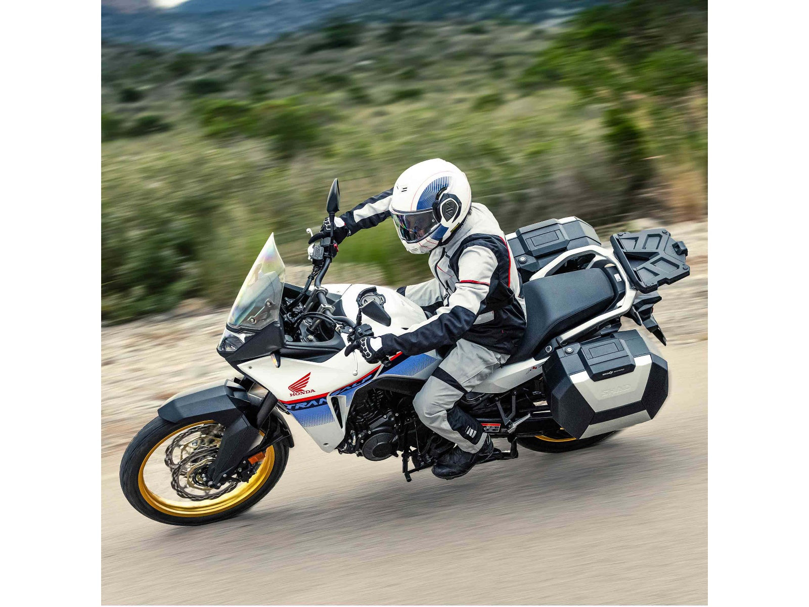 SHAD Motorcycle SH38X Expandable Panniers - Aluminium