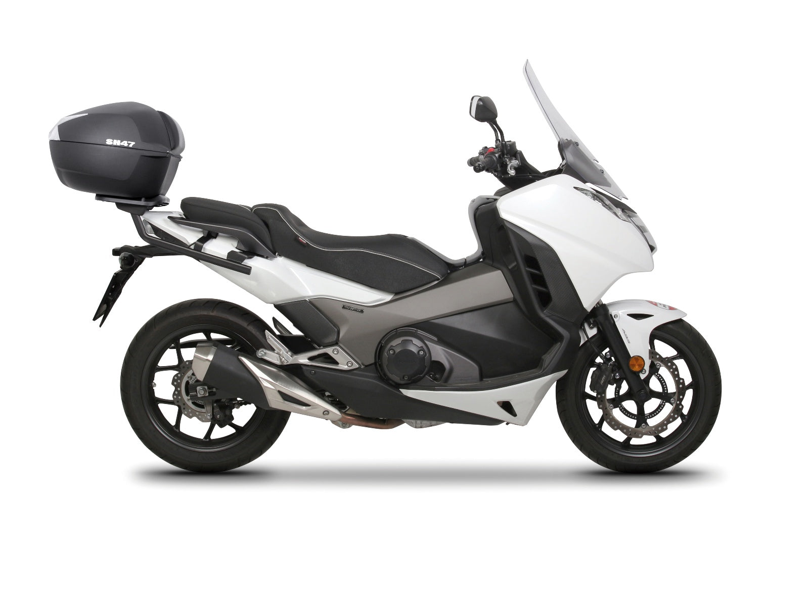 SHAD Motorcycle SH47 White Top Box