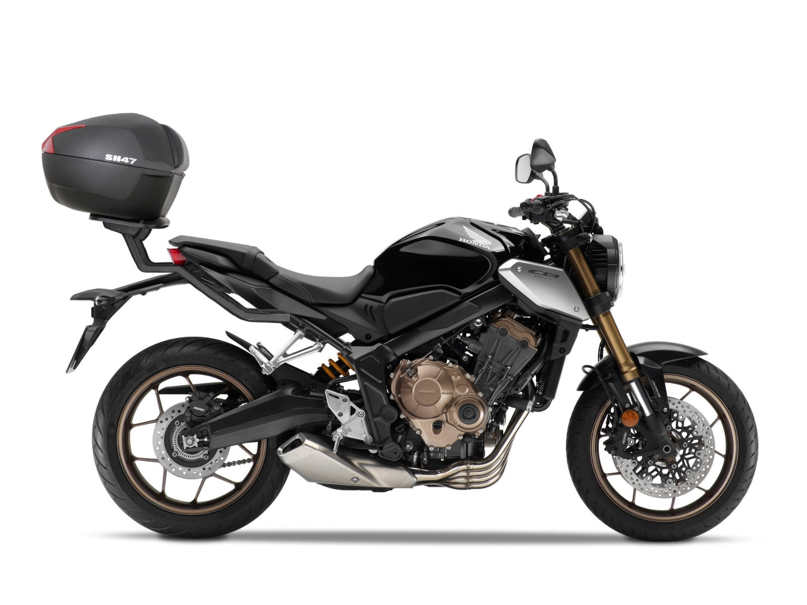 SHAD Motorcycle SH47 Red Top Box