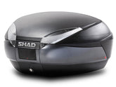 SHAD Motorcycle SH48 Top Box - Black / Dark Grey