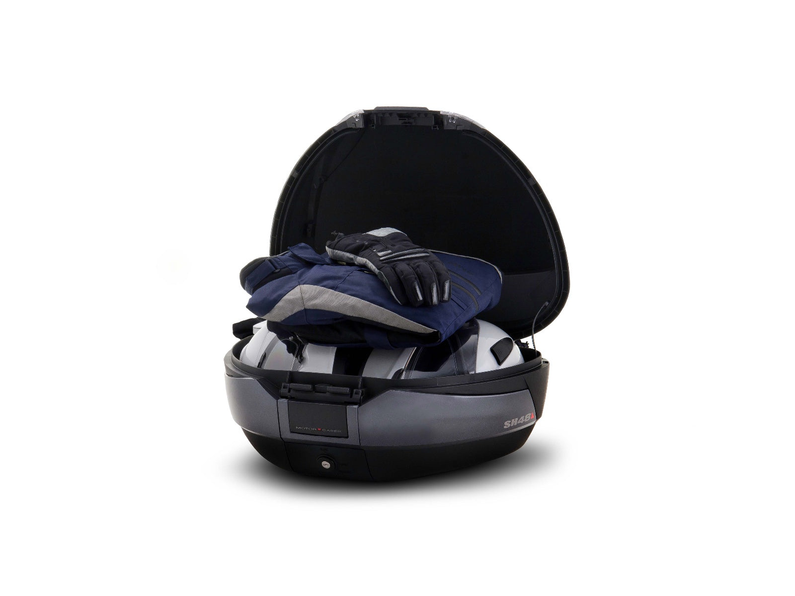 SHAD Motorcycle SH48 Top Box Black / Dark Grey
