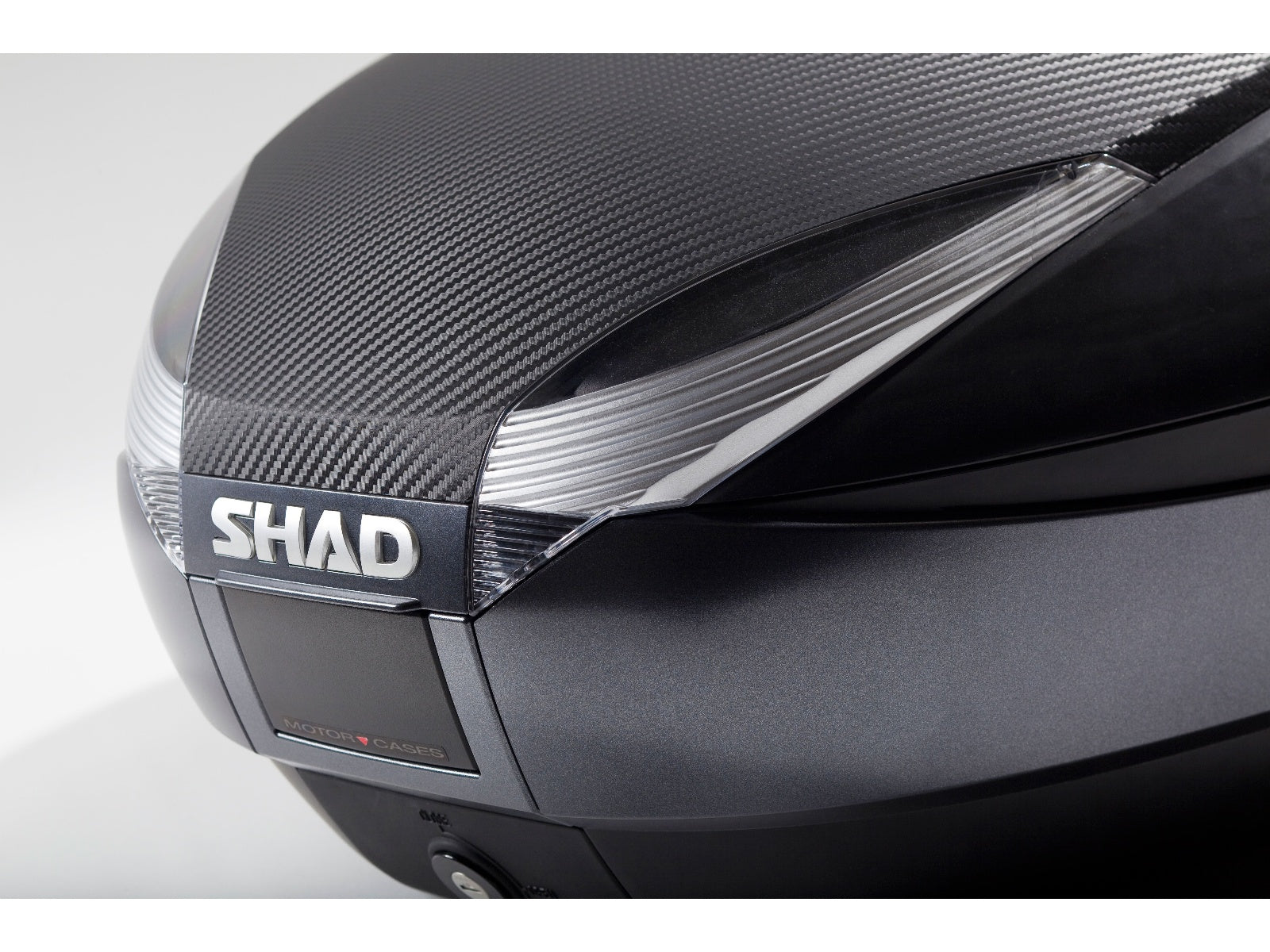SHAD Motorcycle SH48 Top Box Black / Dark Grey