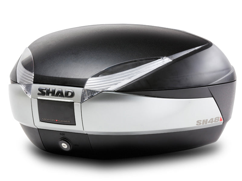 SHAD Motorcycle SH48 Top Box Black / Titanium