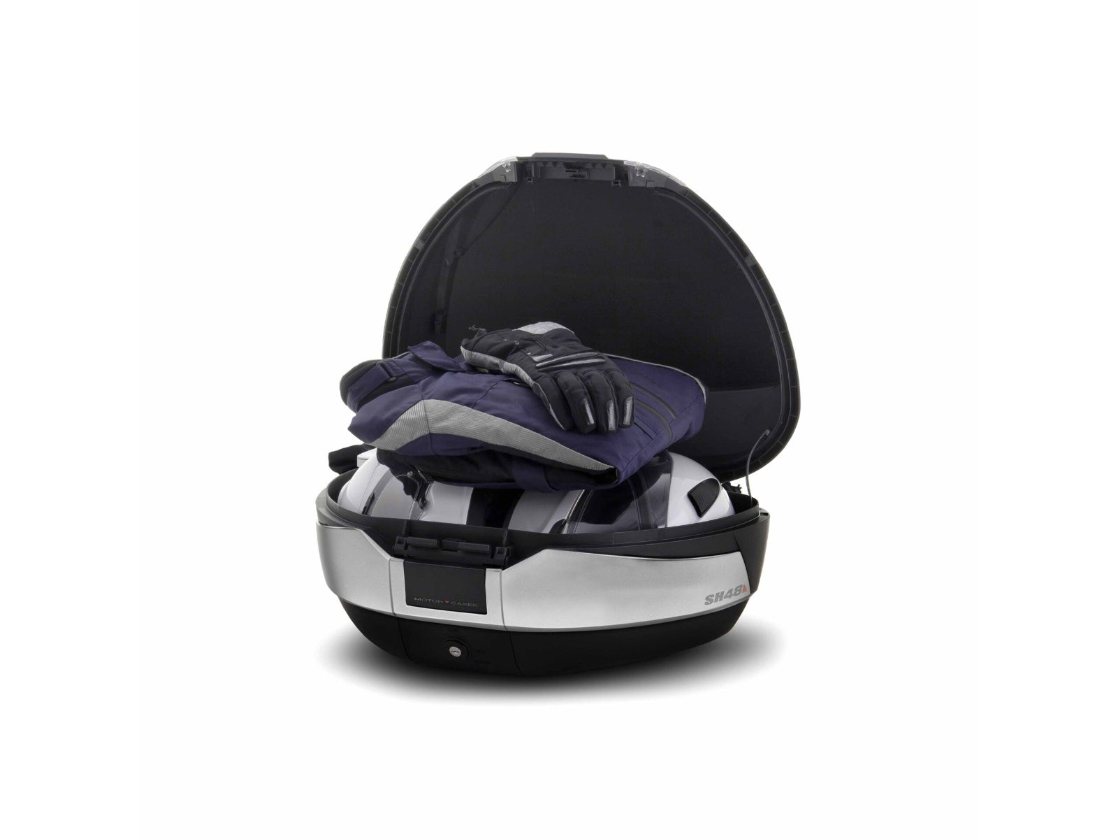 SHAD SH48 Top Box - Black / Titanium D0B48400