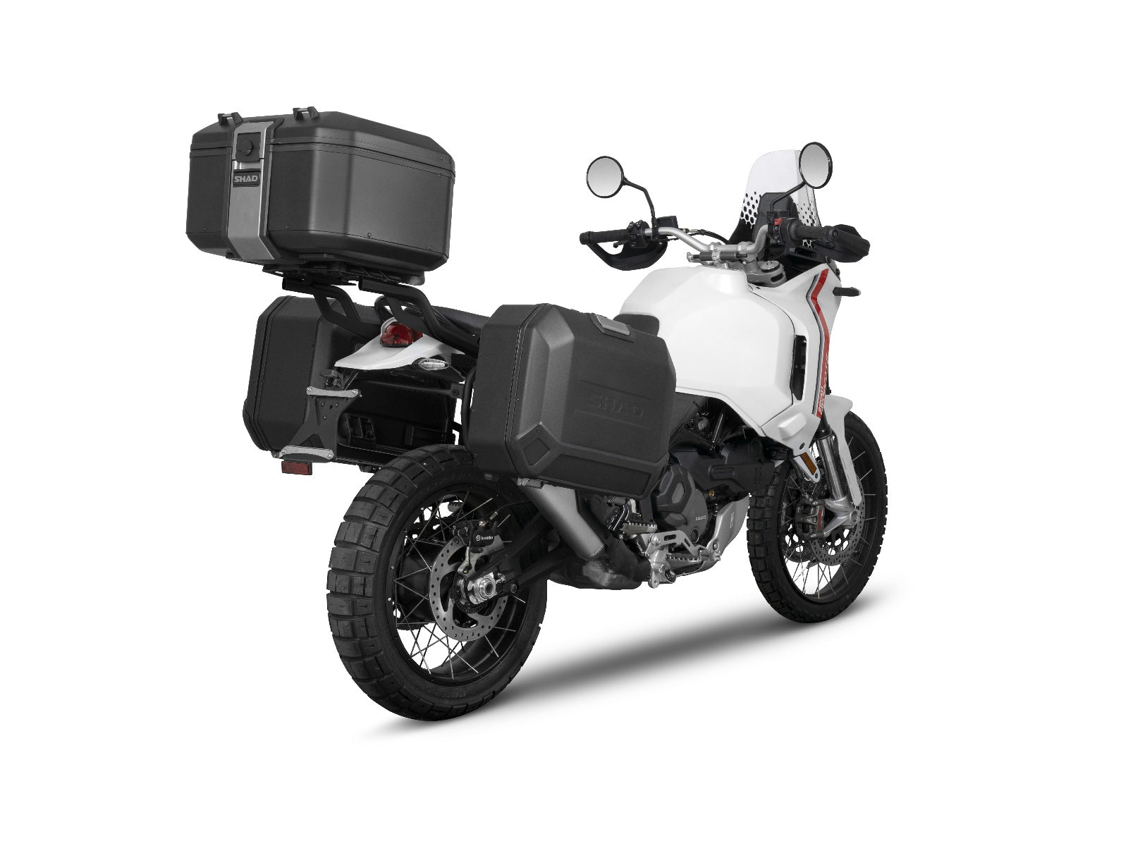 SHAD Motorcycle 4P Pannier Fitting Kit for Ducati DesertX Rally (2024-2025)