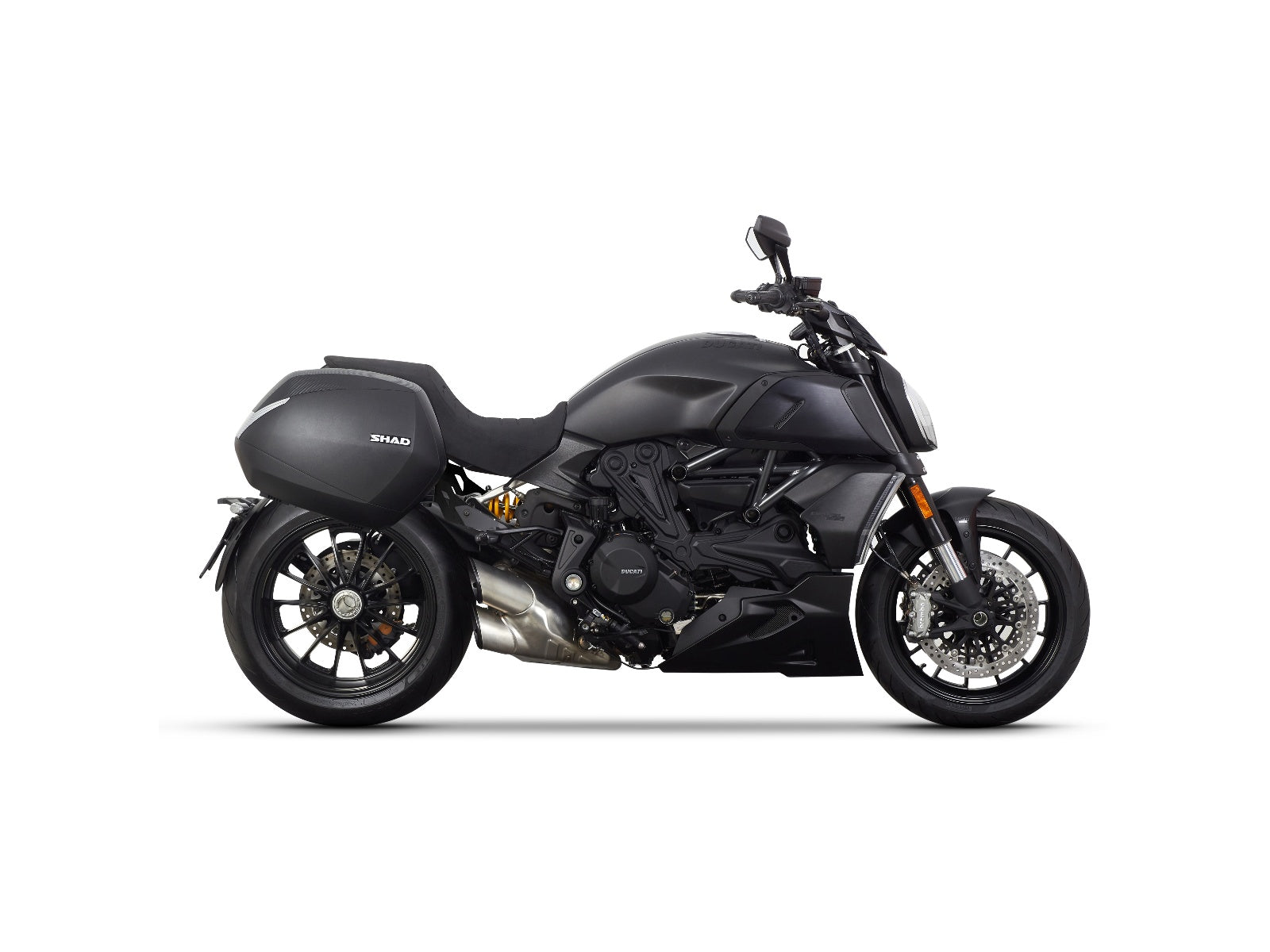 SHAD Motorcycle 3P Pannier Fitting Kit for Ducati Diavel 1260 (2019-2024)