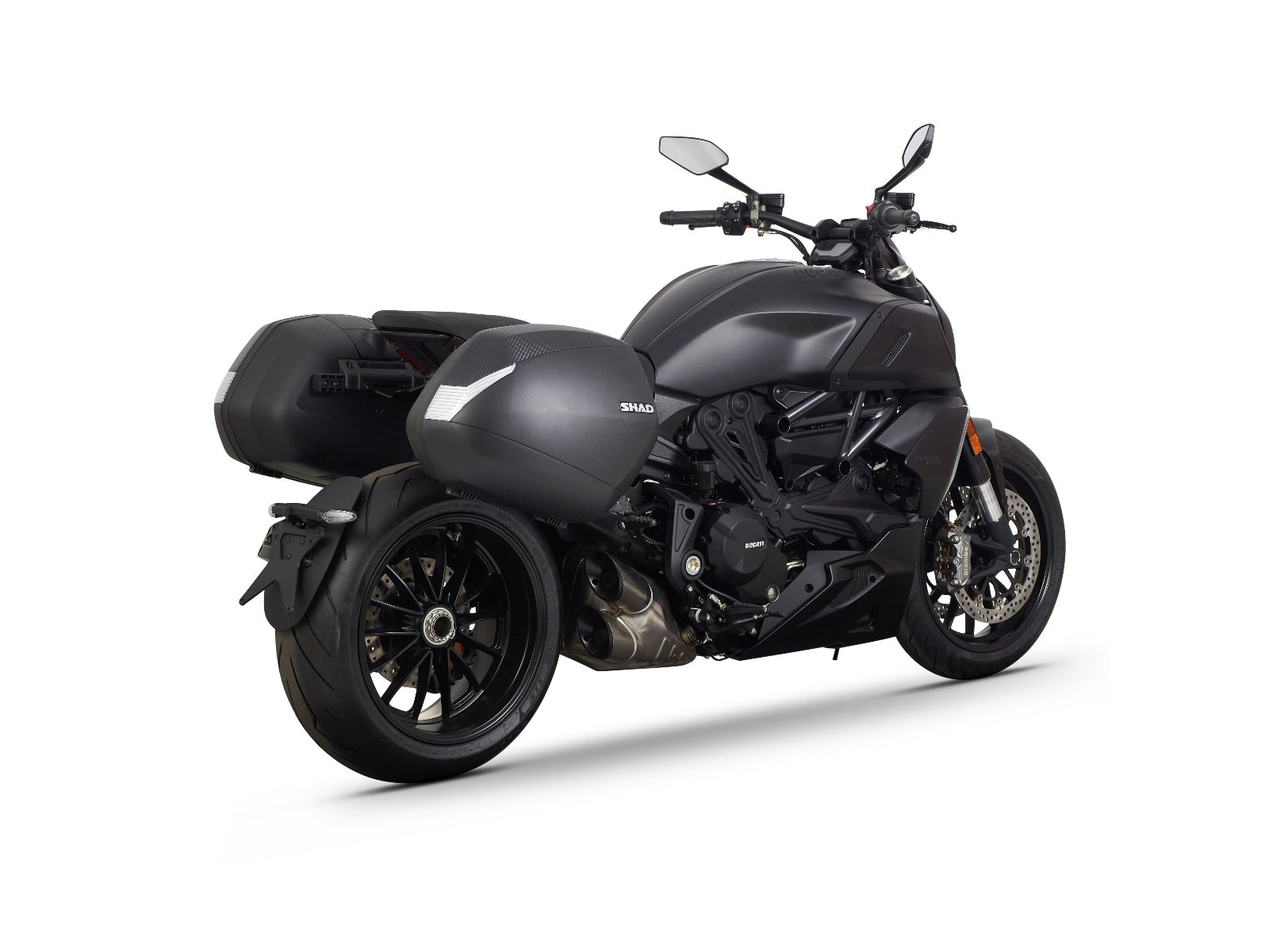 SHAD Motorcycle 3P Pannier Fitting Kit for Ducati Diavel (2019-2024)