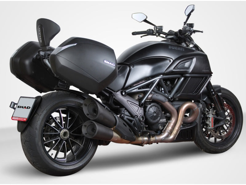 SHAD Motorcycle Backrest Fitting Kit for Ducati Diavel (2012-2018)