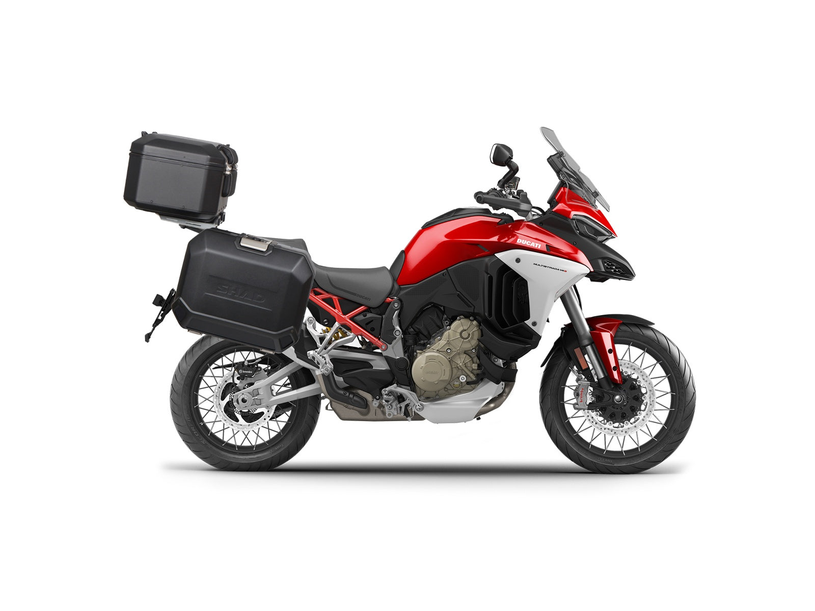 SHAD Motorcycle 4P Pannier Fitting Kit for Ducati Multistrada 1200 V4 (2021-2024)