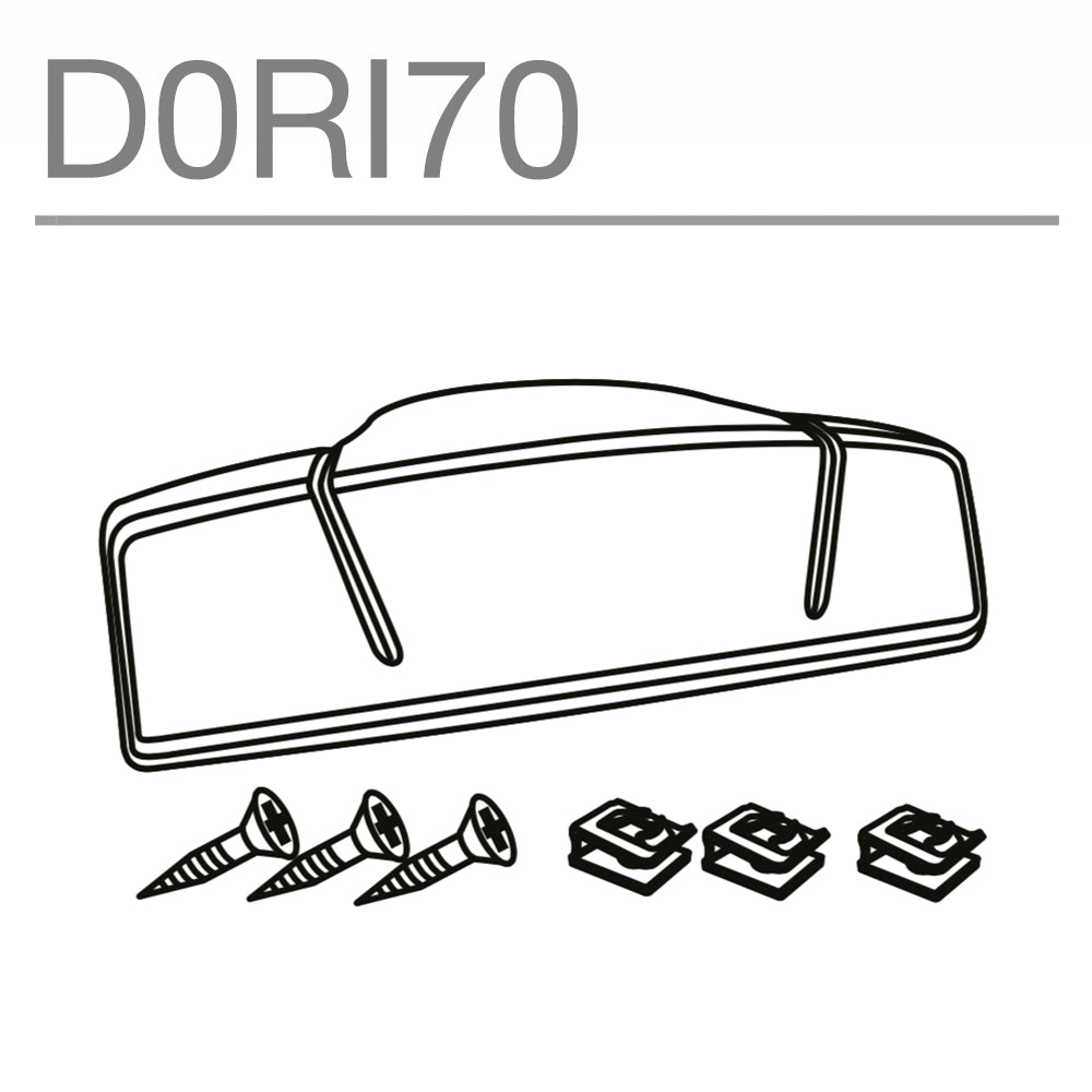 SHAD Motorcycle Top Box Backrest - SH50