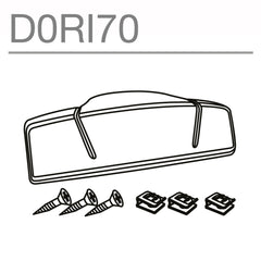 SHAD Motorcycle Top Box Backrest - SH50