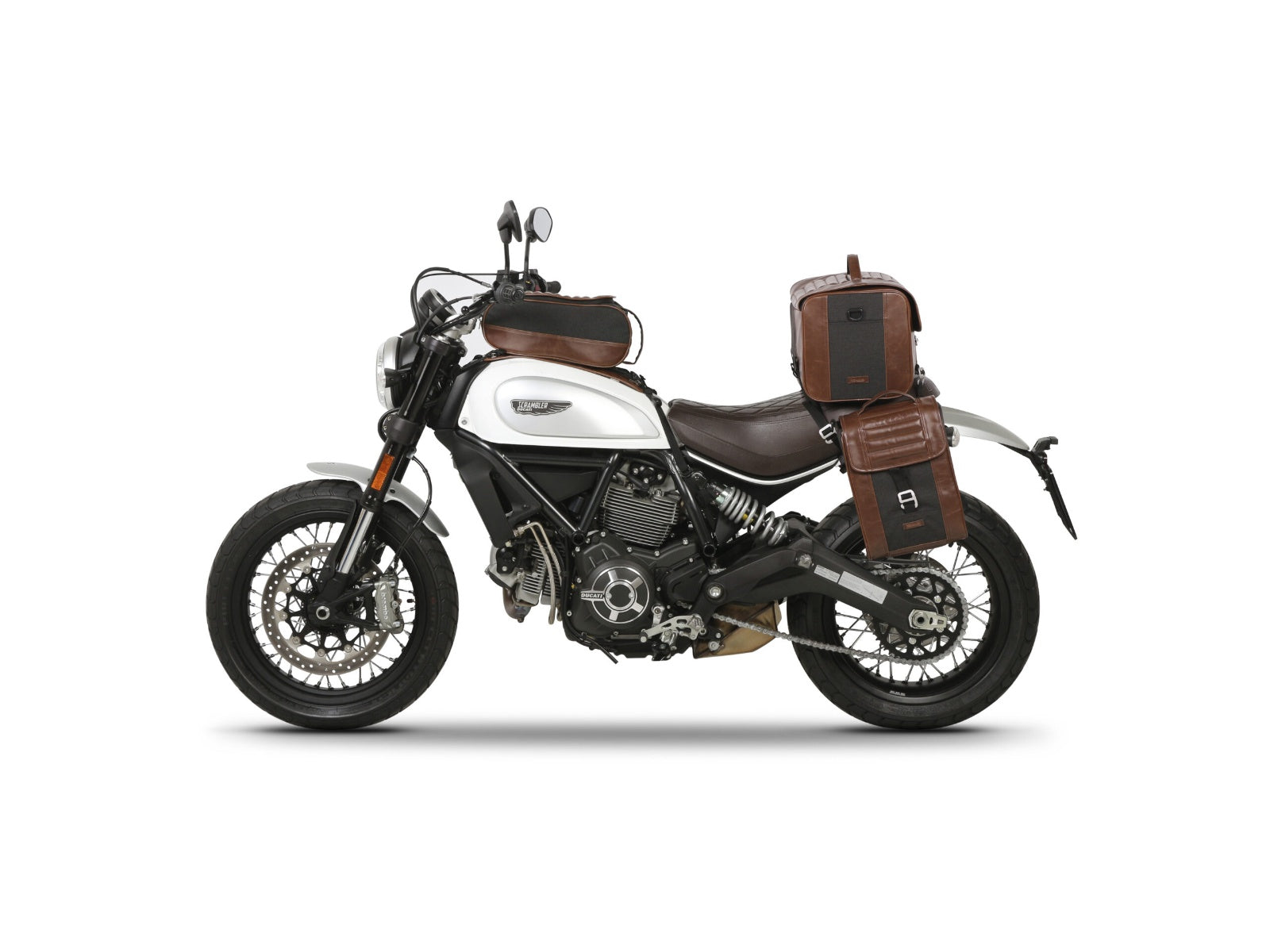 SHAD Motorcycle SR Pannier Fitting Kit for Ducati Scrambler 800 Classic (2015-2025)