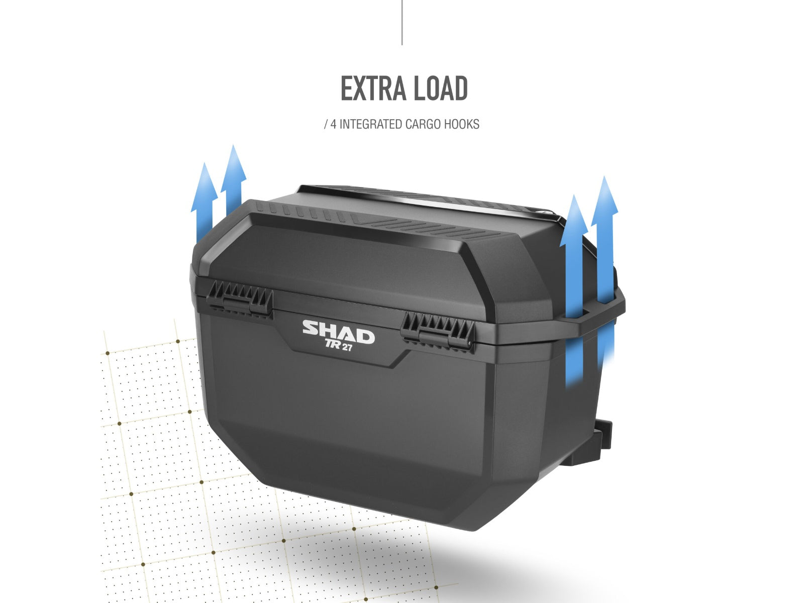 SHAD TR27 Panniers - Black D0TR27100