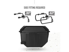 SHAD Motorcycle TR27 Panniers - Aluminium Cover