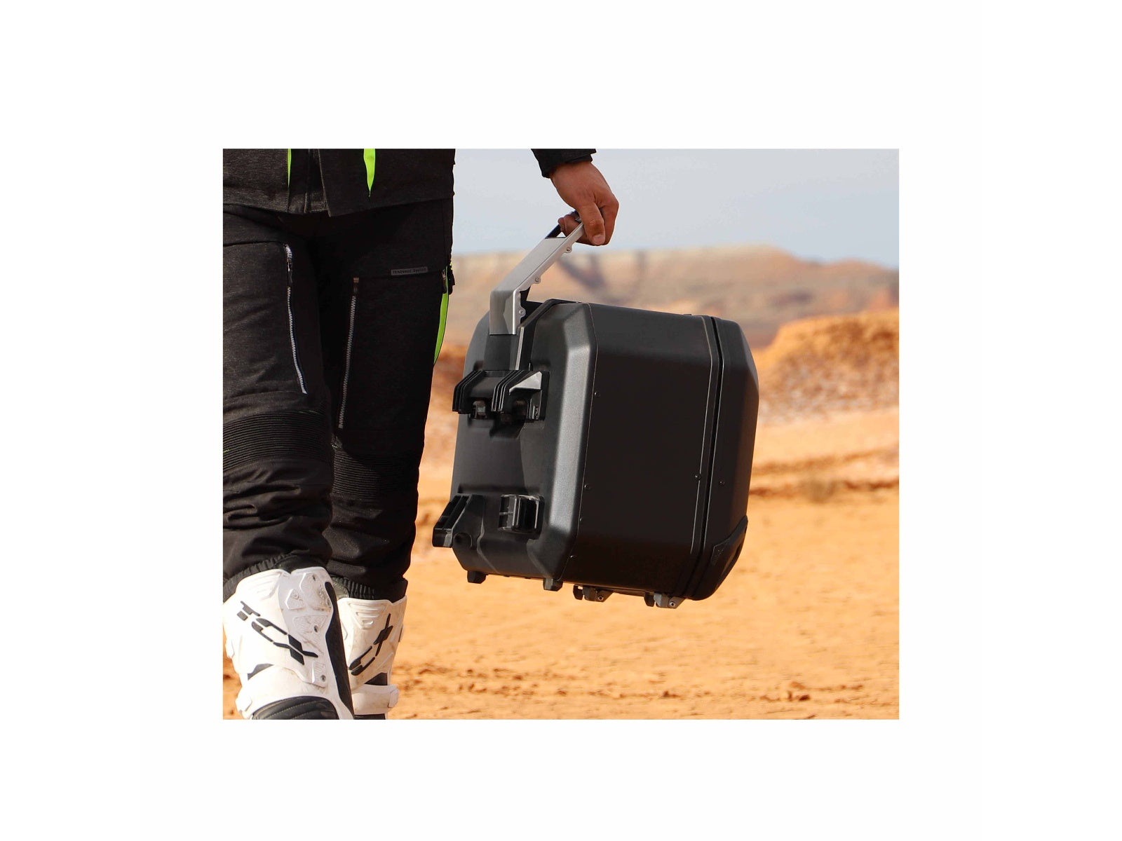 SHAD Motorcycle TR36 Terra Black Pannier Left