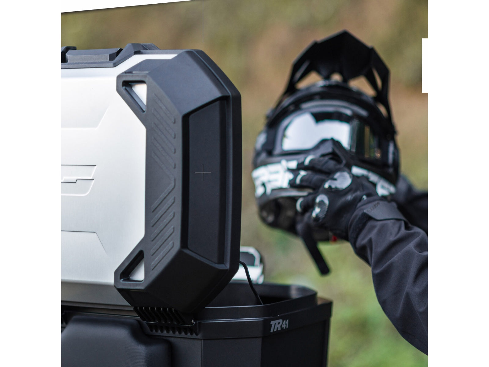 SHAD Motorcycle TR41 Top Box - Aluminium