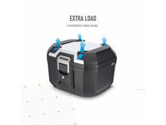 SHAD Motorcycle TR41 Top Box - Aluminium