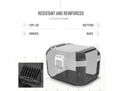 SHAD Motorcycle TR46 Top Box
