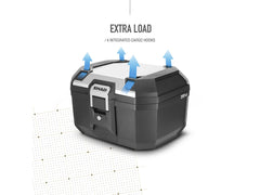 SHAD Motorcycle TR46 Top Box - Aluminium