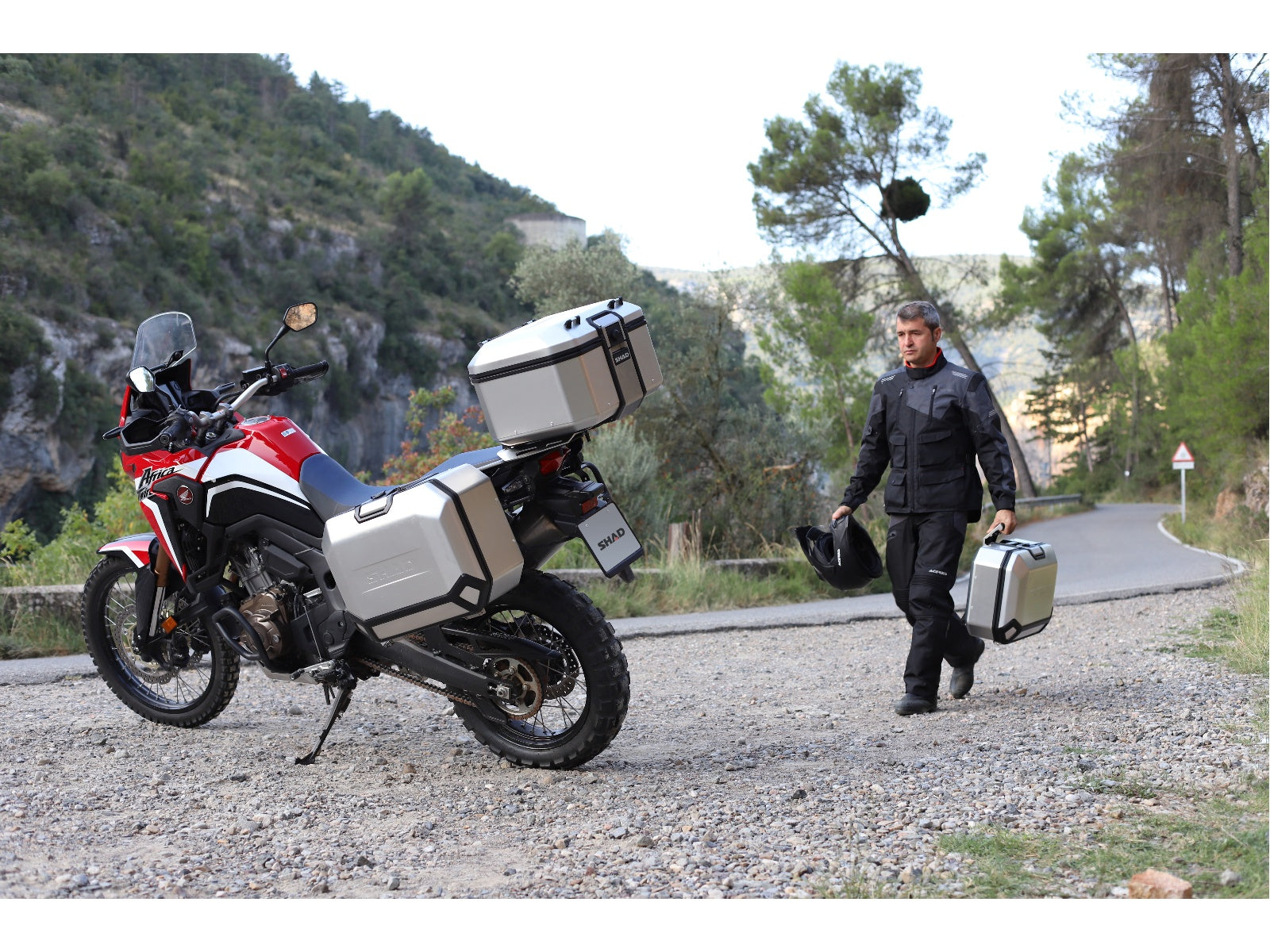 SHAD Motorcycle TR47 Terra Pannier - Left