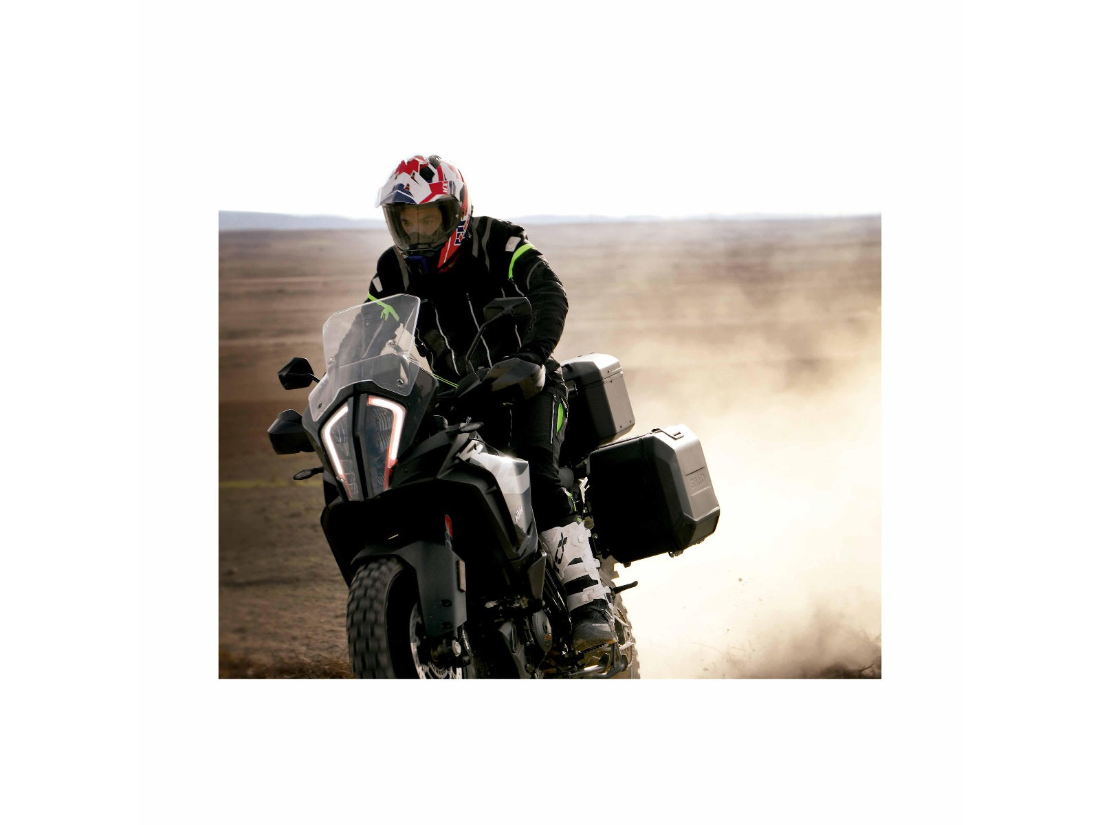 SHAD Motorcycle TR47 Terra Black Pannier - Left