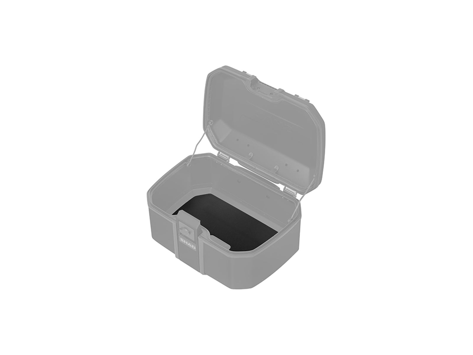 SHAD Motorcycle TR55 Terra Top Box - Pure Black