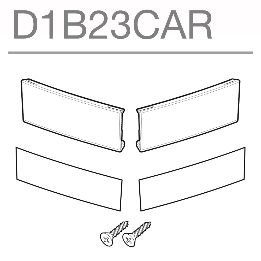SHAD SH23 Replacement White Reflectors D1B23CAR