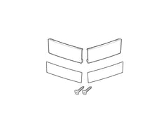 SHAD Motorcycle SH23 Replacement White Reflectors